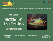 Tablet Screenshot of battleofthebrains.net